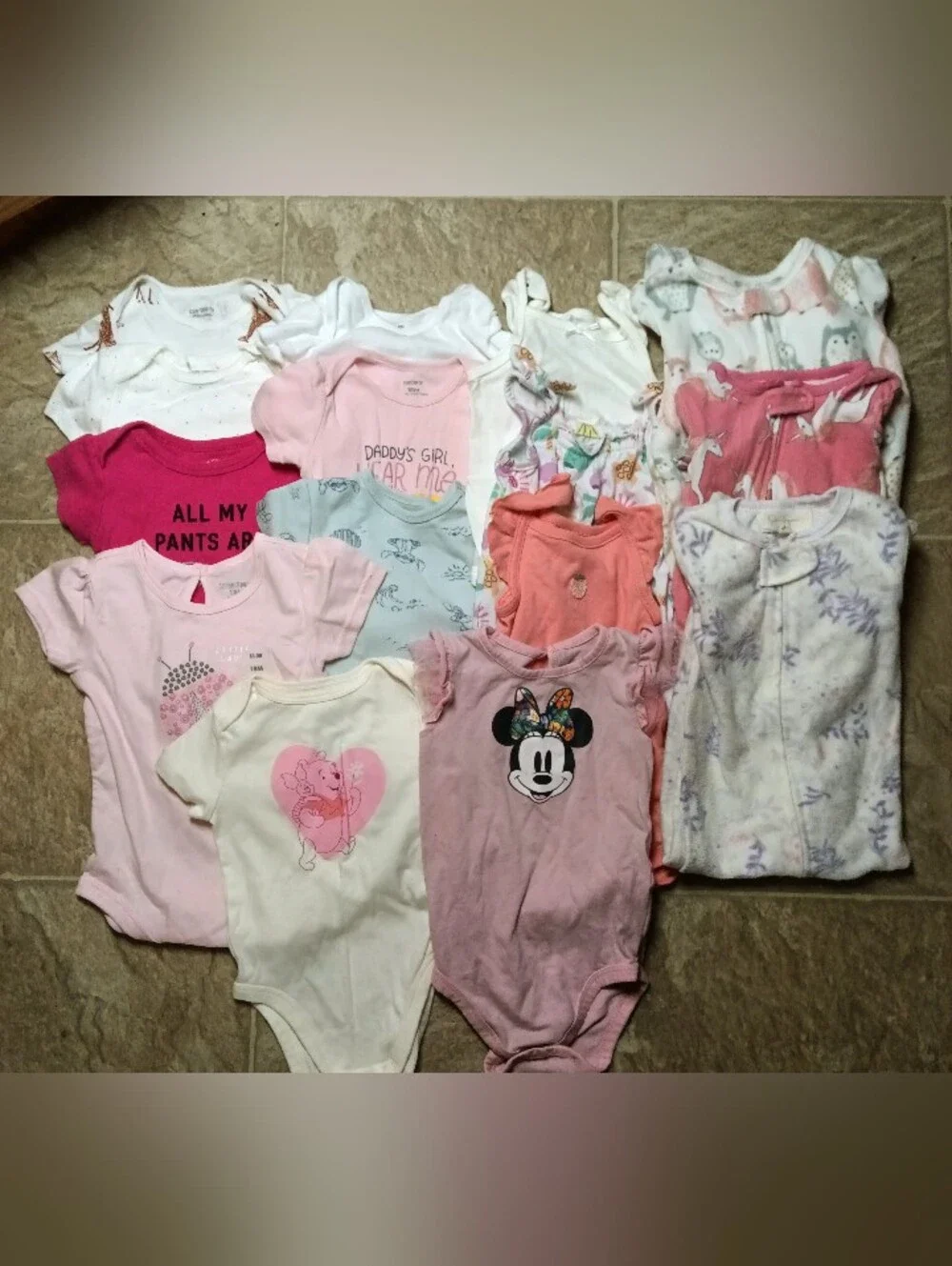 large bundle of size 18 month girls clothes